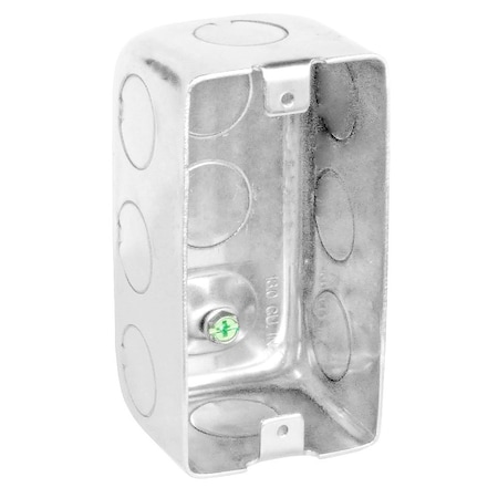Southwire Electrical Box, 13 cu in, Handy Box Type, Stainless Steel, Rectangular Shape G19281-SS